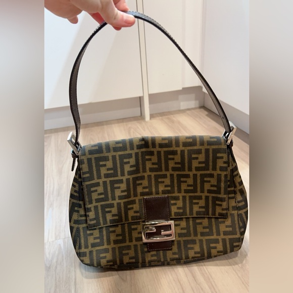 Authentic Fendi Zucca Mama Baguette - Picture 6 of 10